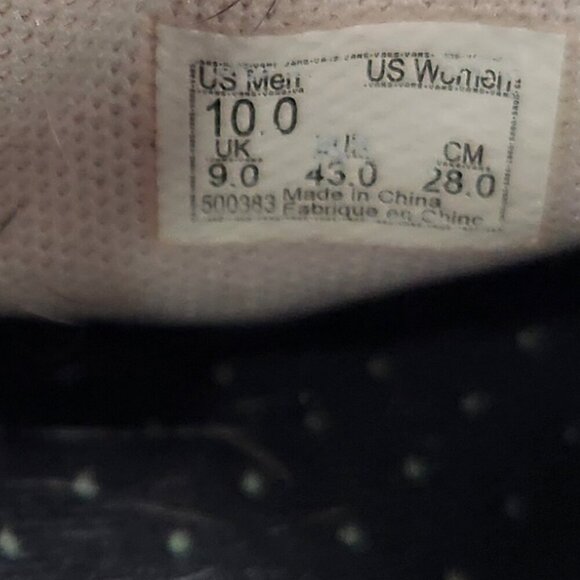 Vans Red Checkered Sneakers Size 10 - Picture 4 of 4